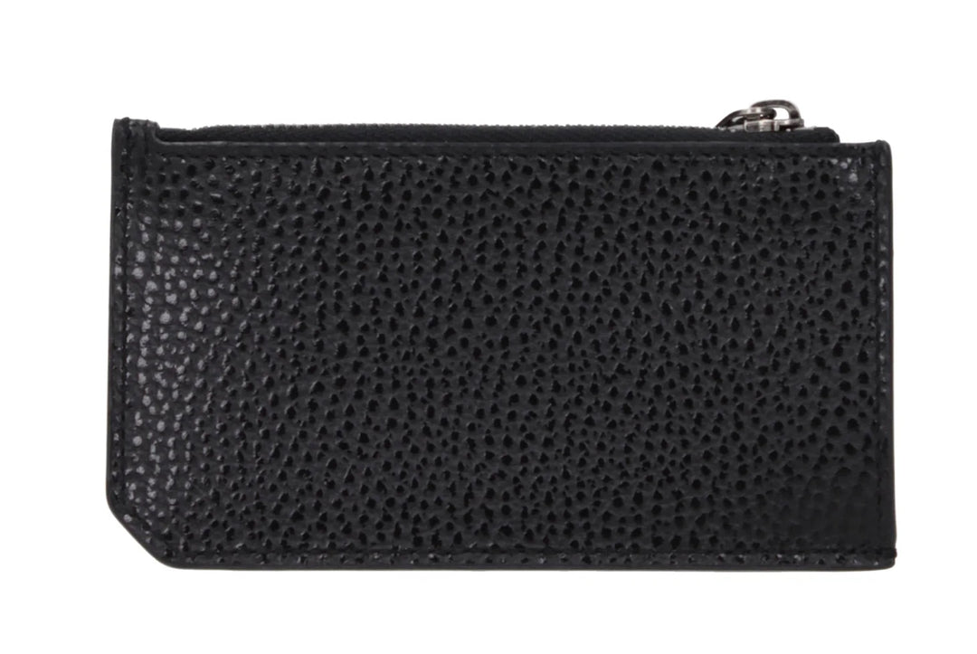 Saint Laurent portafoglio in pelle nera