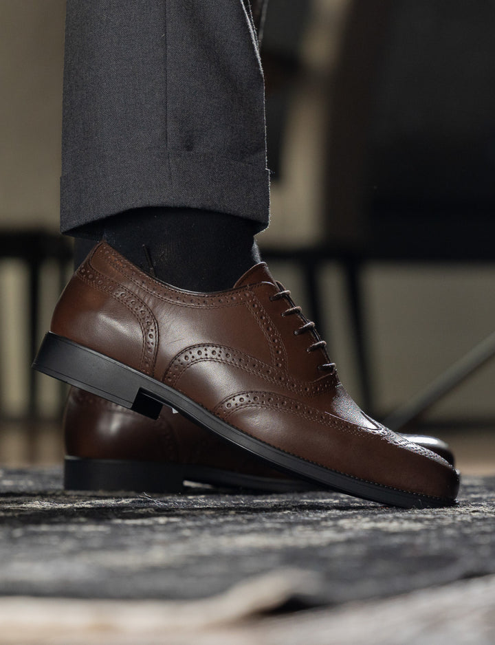 Gregers – Oxford Brogue Brown