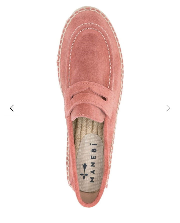 MANEBI
MANEBI ESPADRILLES IN PELLE SCAMOSCIATA
