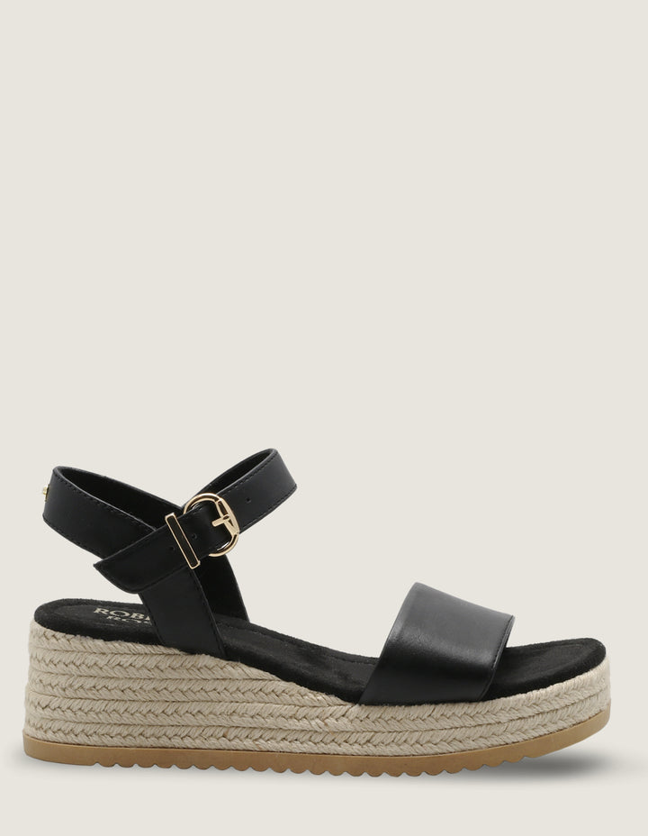 LILI WEDGE SANDAL COGNAC
Espadrille Wedge Sandaler