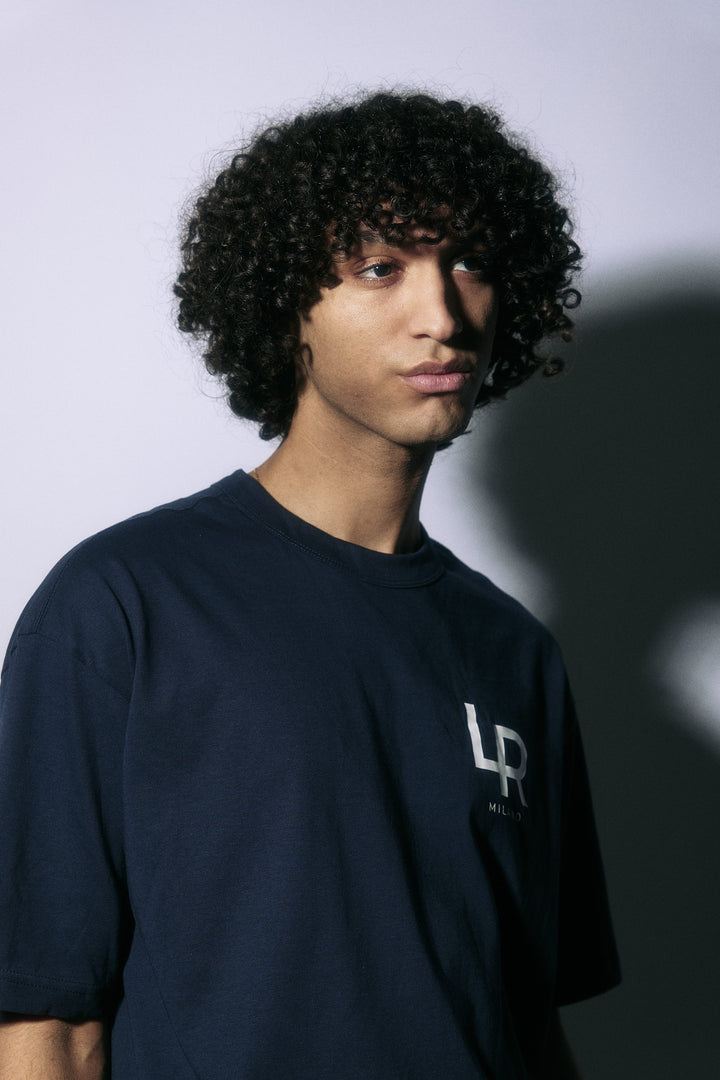 T-Shirt Les Rabais con logo LR