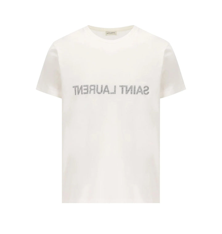 Saint Laurent T-Shirt Uomo Bianco