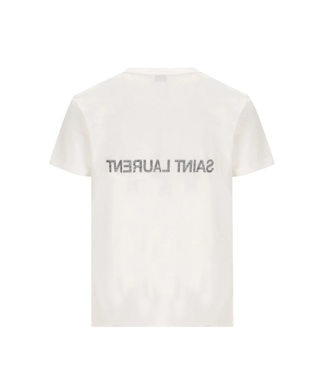 Saint Laurent T-Shirt Uomo Bianco
