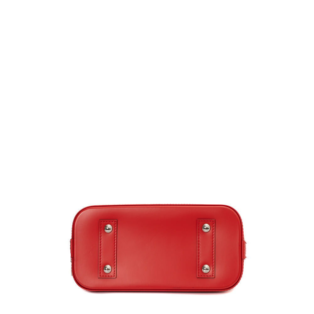 Borsa Alma in pelle rossa