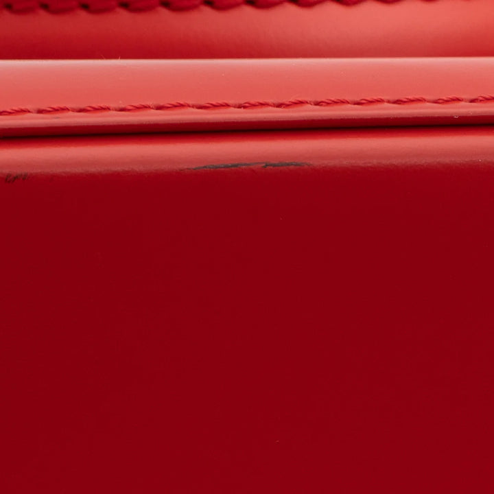 Borsa Alma in pelle rossa