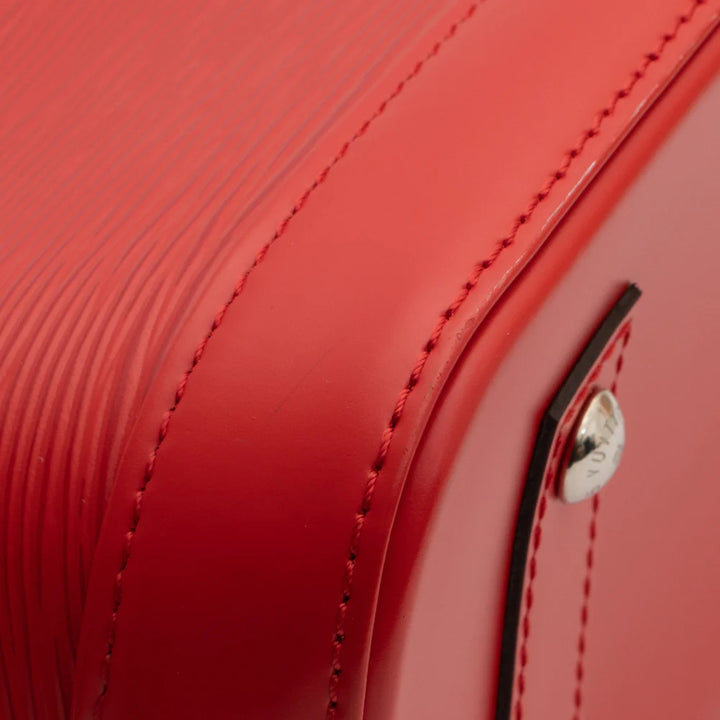 Borsa Alma in pelle rossa