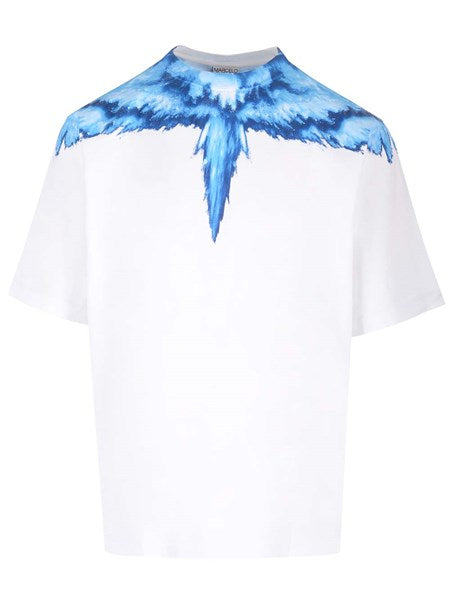 Ppsnabha T Shirt Marcelo Burlon Uomo Bianca Ppsnabha Magliette