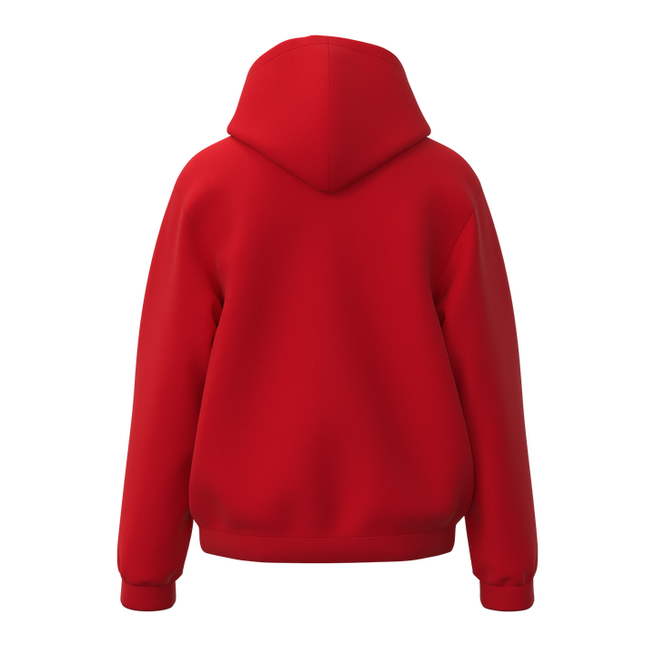 Les Rabais Milano Felpa con logo lato cuore red