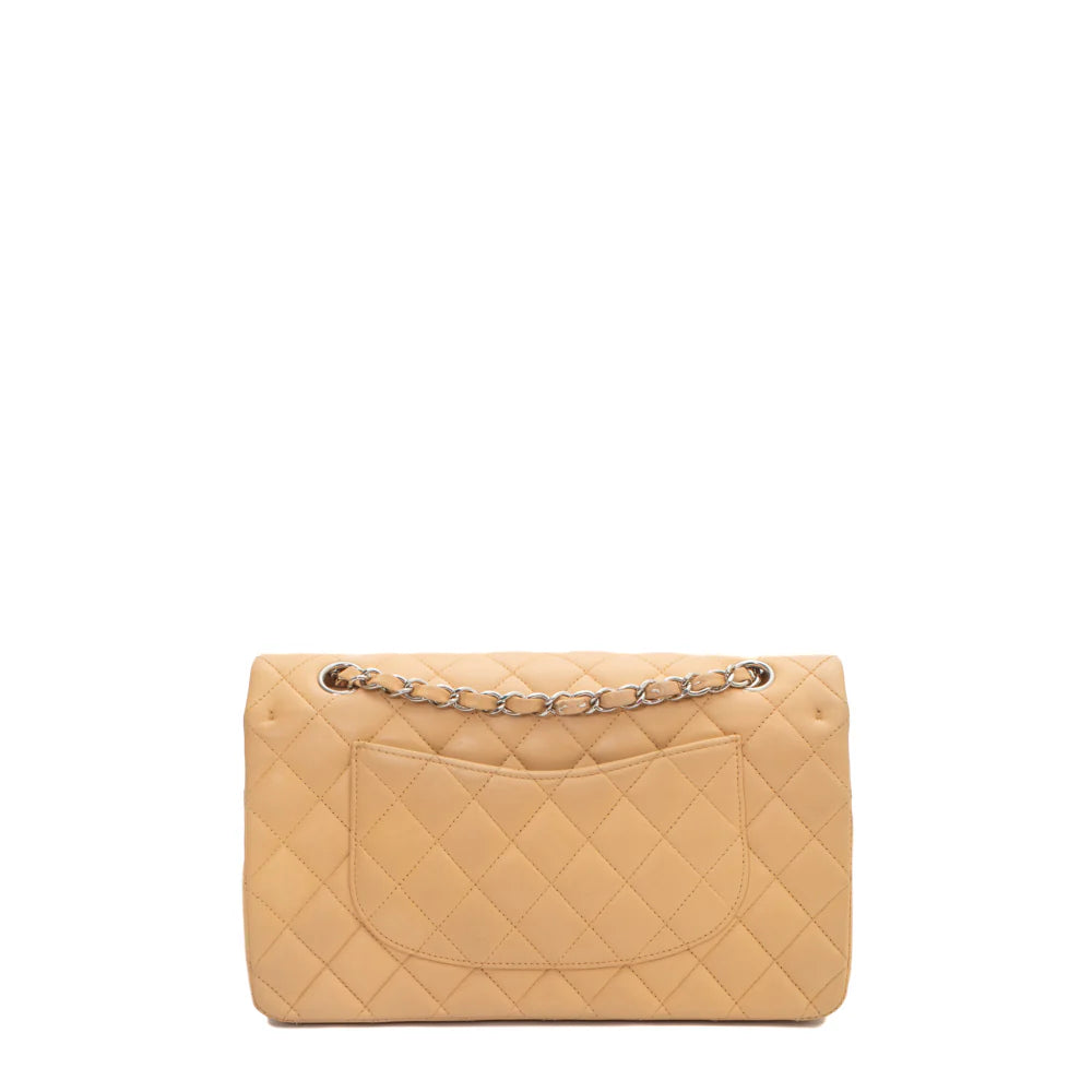Borsa Medium Timeless /Classic in pelle beige