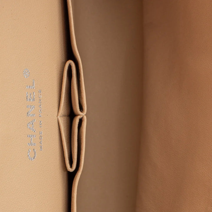 Borsa Medium Timeless /Classic in pelle beige