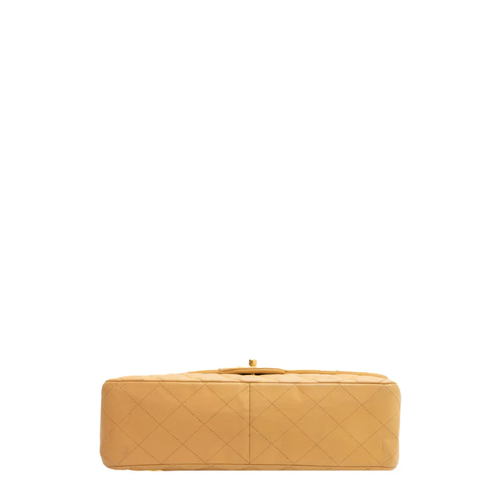 Sacco Timeless Jumbo in pelle beige