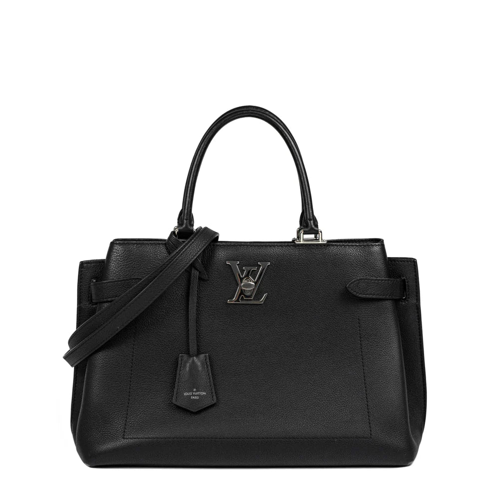 Borsa Lockme Day in pelle nera