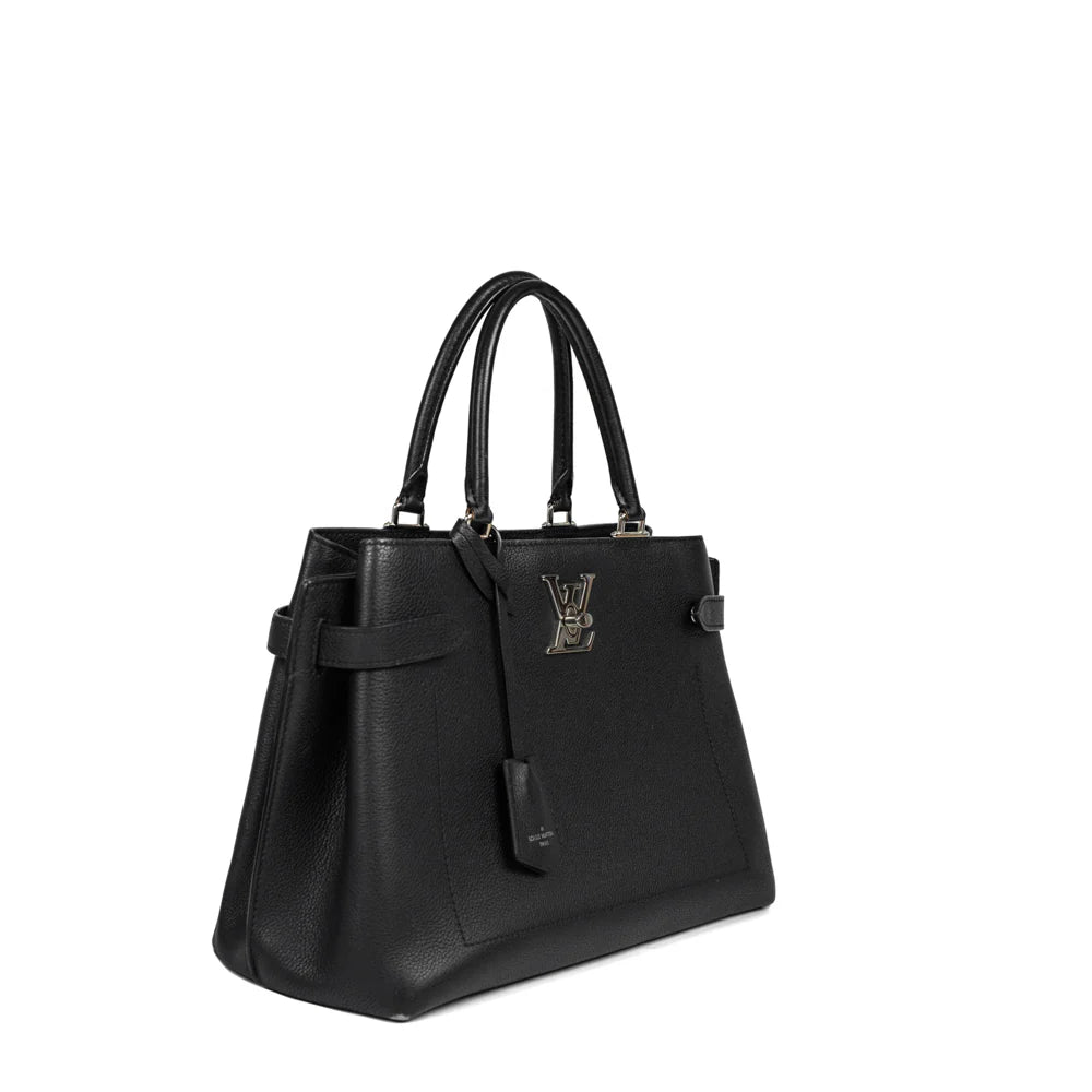 Borsa Lockme Day in pelle nera