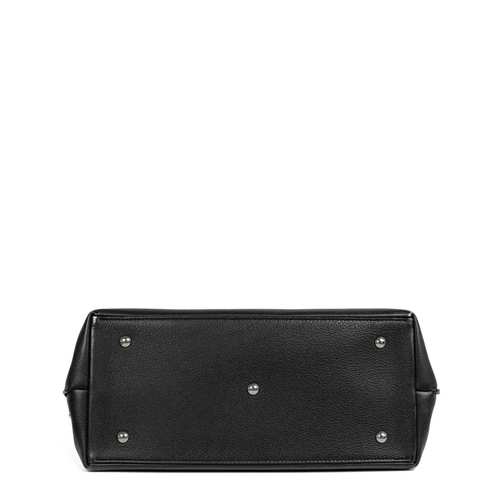 Borsa Lockme Day in pelle nera