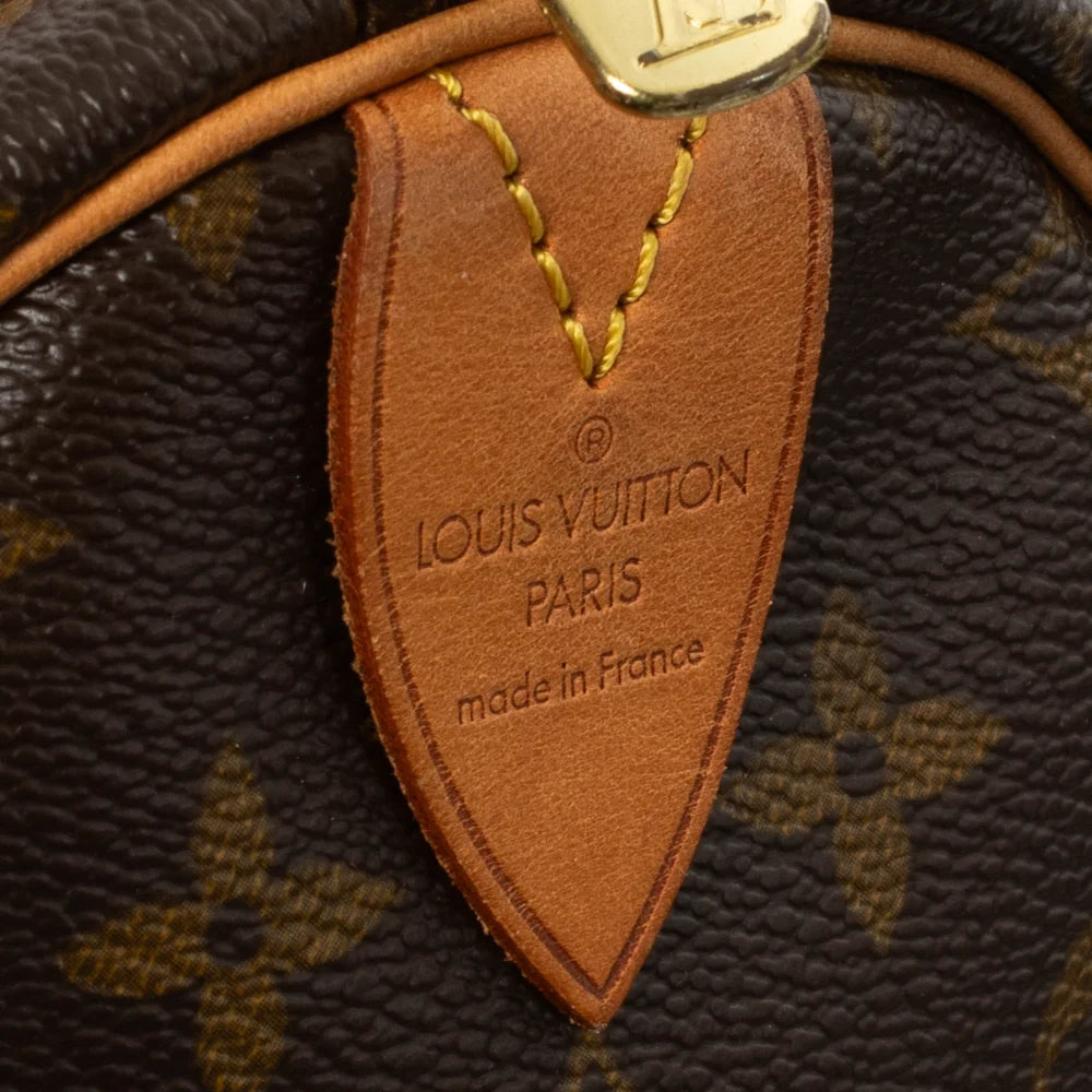 Borsa Keepall 55 Vintage in tela monogram marrone