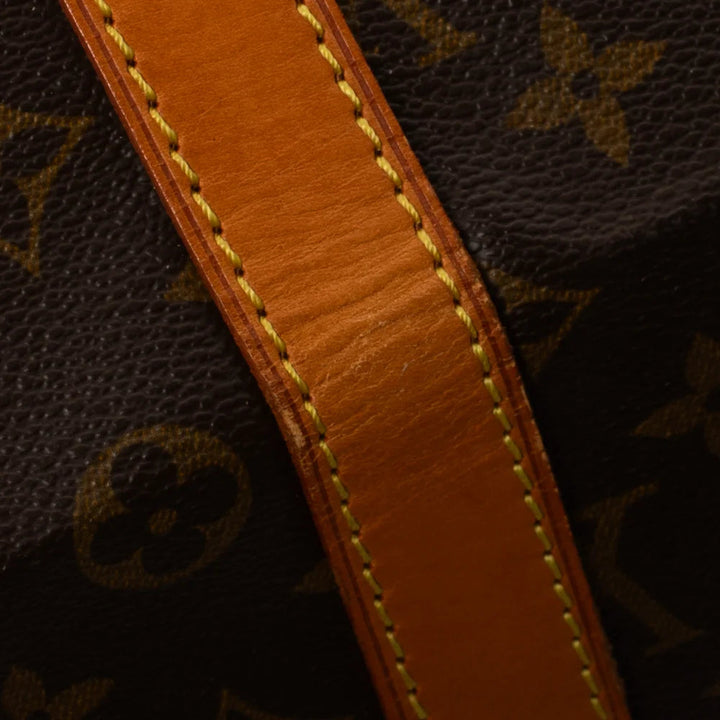 Borsa Keepall 55 Vintage in tela monogram marrone
