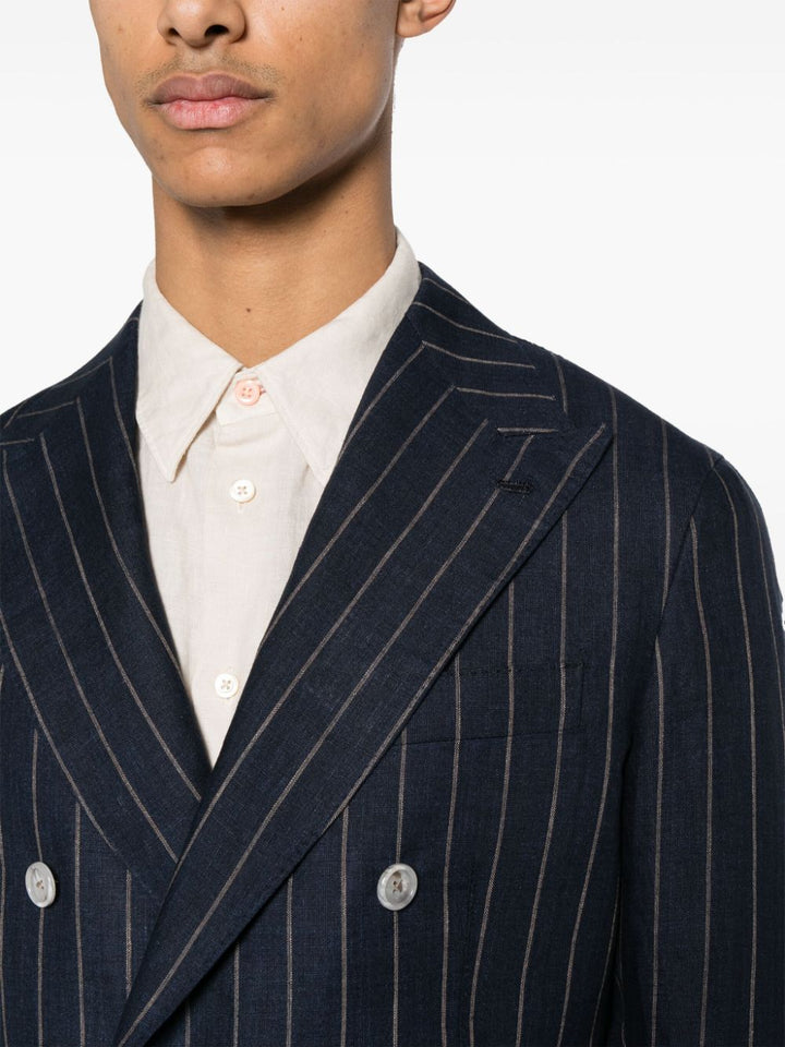 Barba
Blazer doppiopetto gessato