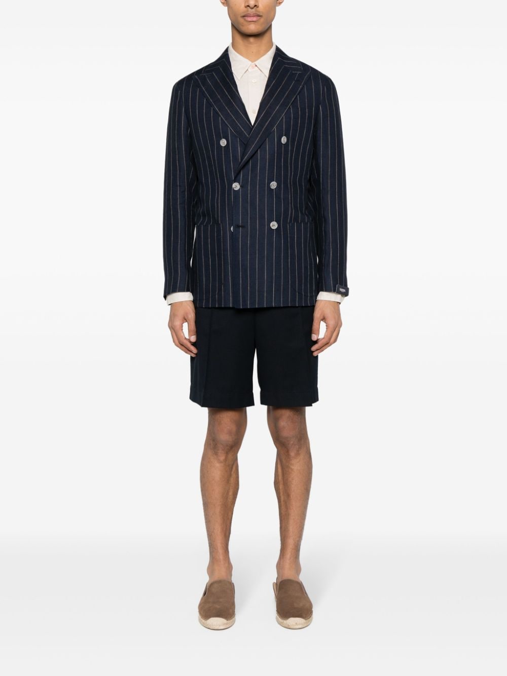 Barba
Blazer doppiopetto gessato