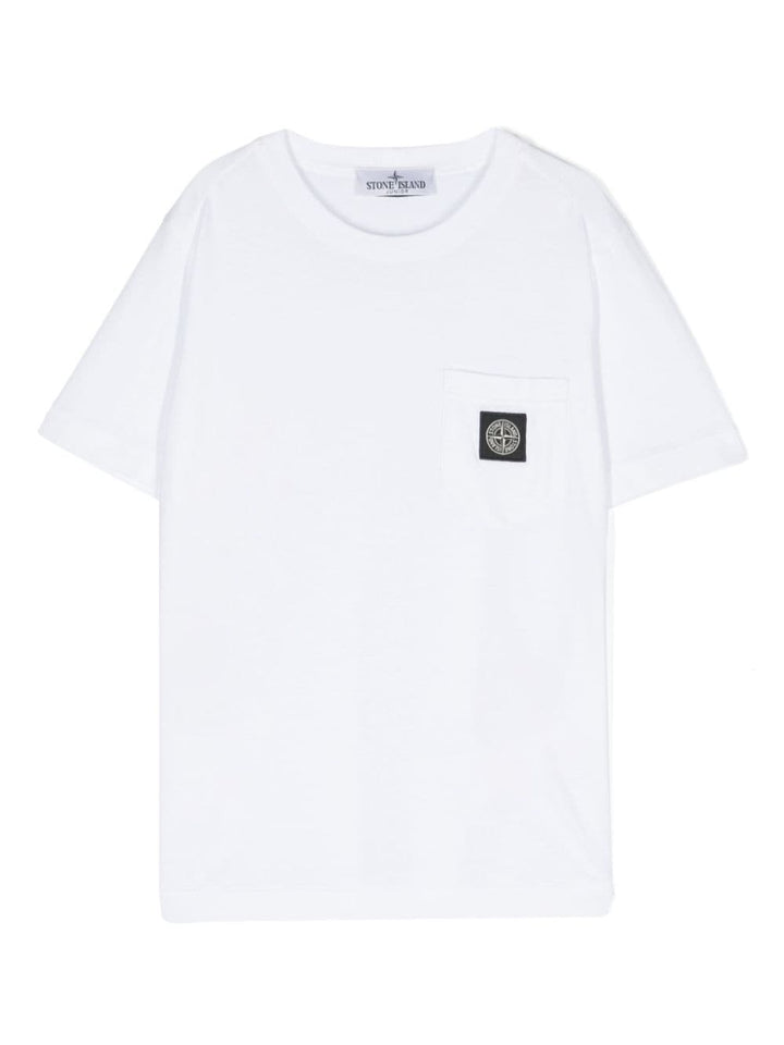 T-shirt con applicazione Compass