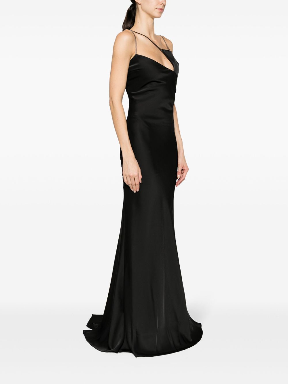 Abito da sera con dettaglio cut-out