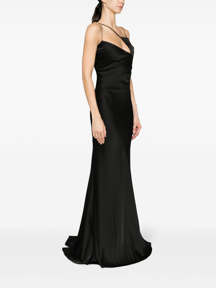 Abito da sera con dettaglio cut-out