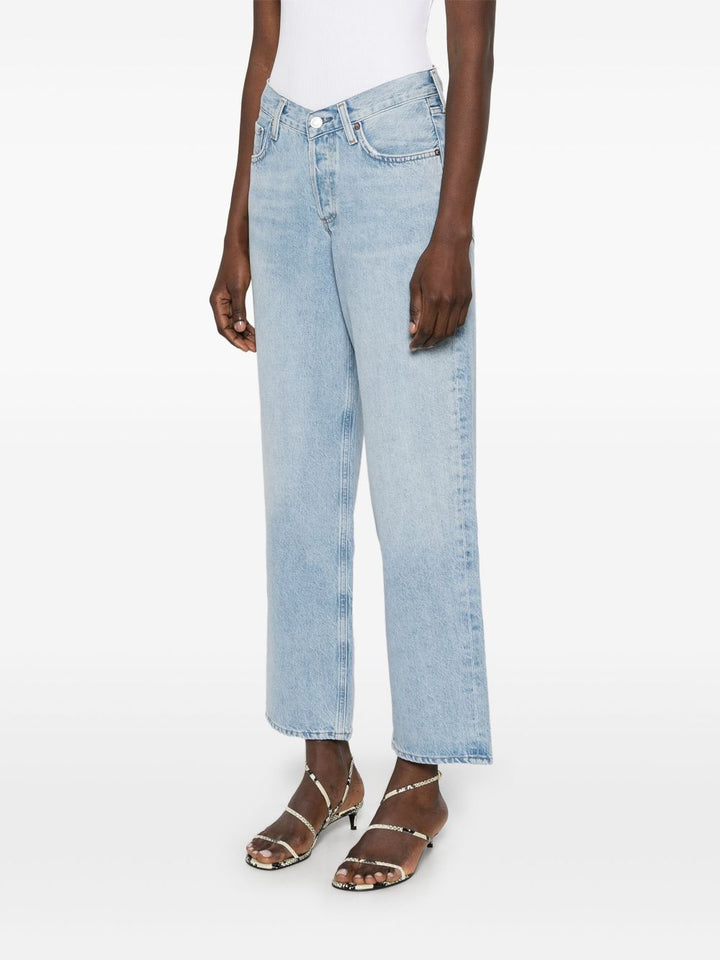 AGOLDE
Jeans con vita a V