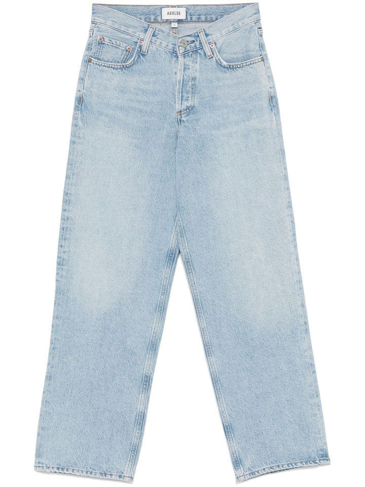 AGOLDE
Jeans con vita a V