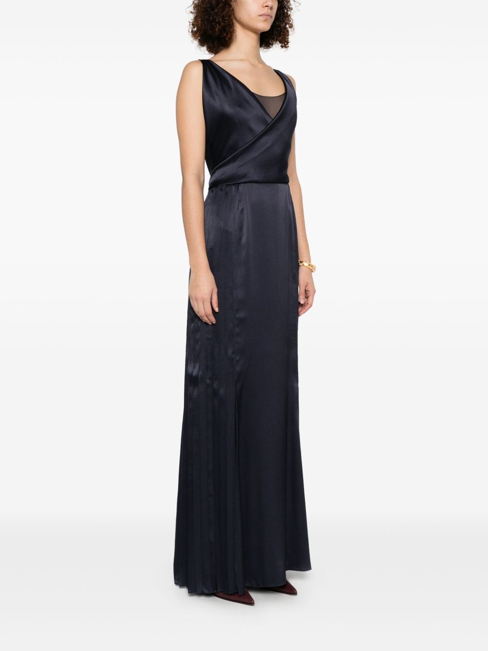 Alberta Ferretti
Abito lungo in raso