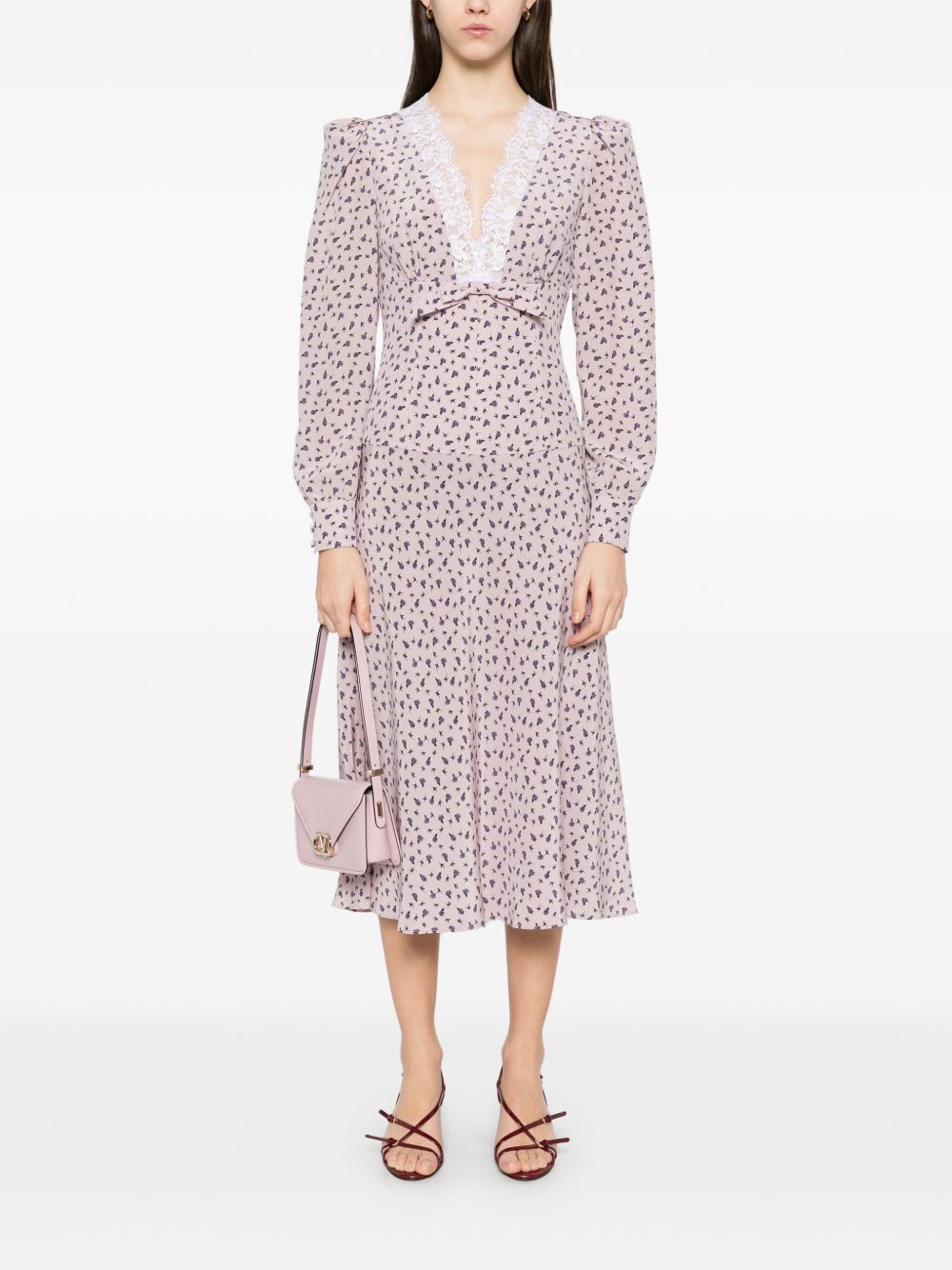 Alessandra Rich
Abito midi con stampa