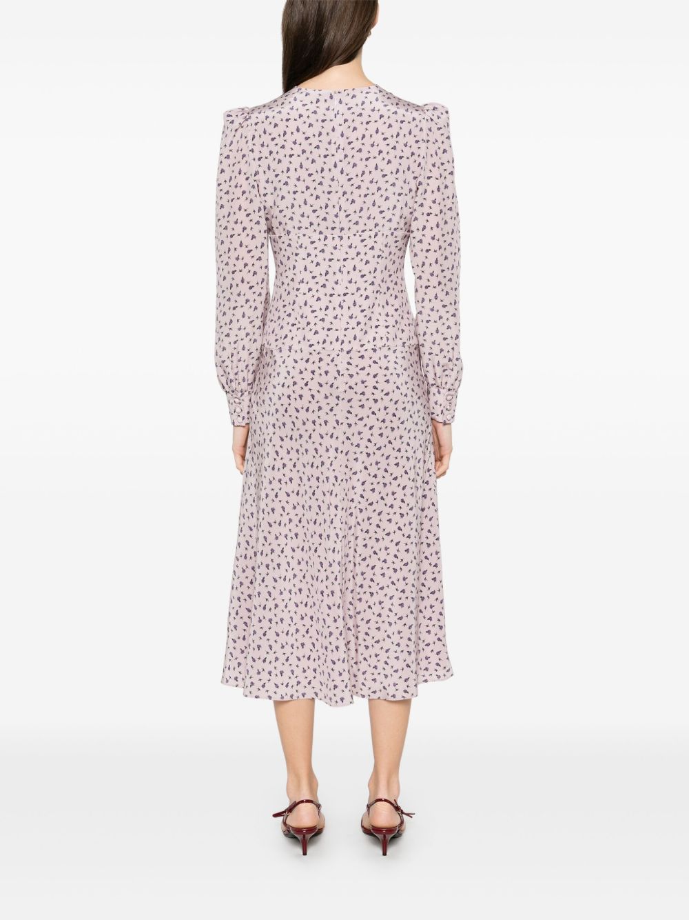 Alessandra Rich
Abito midi con stampa