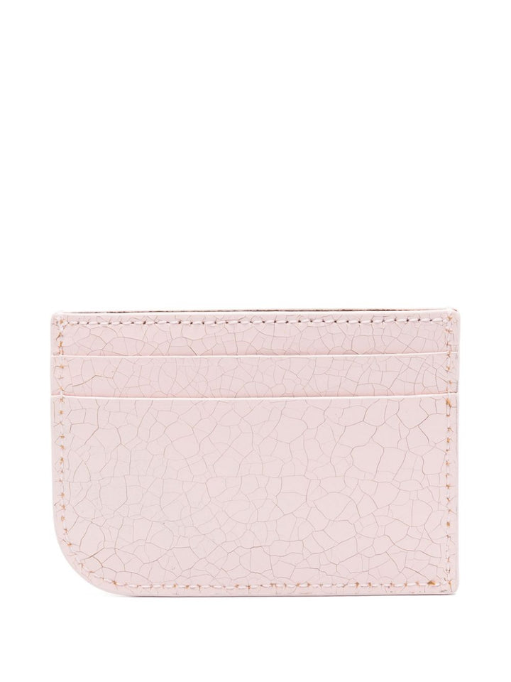 Alexander McQueen
Portacarte con effetto craquelé