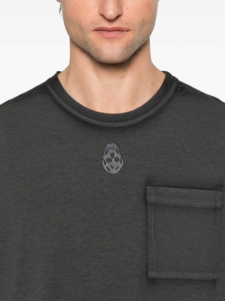 Alexander McQueen
T-shirt con logo ricamato