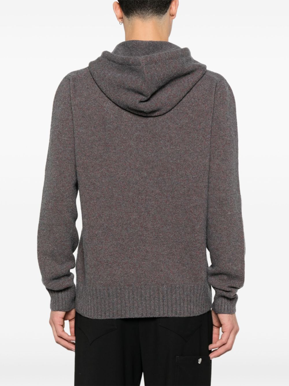 Alexander McQueen
Felpa con cappuccio e ricamo Skull