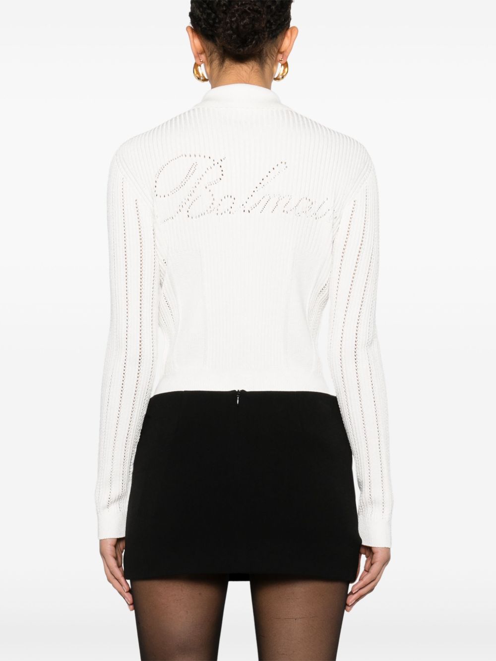 Balmain
Cardigan con dettaglio traforato