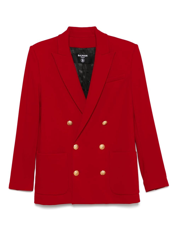 Balmain Kids
blazer con bottoni a testa di leone