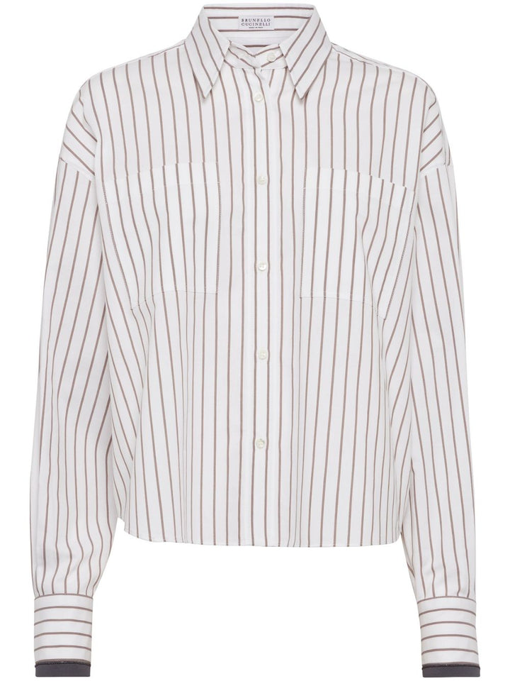 Brunello Cucinelli
Camicia con decorazione Monili