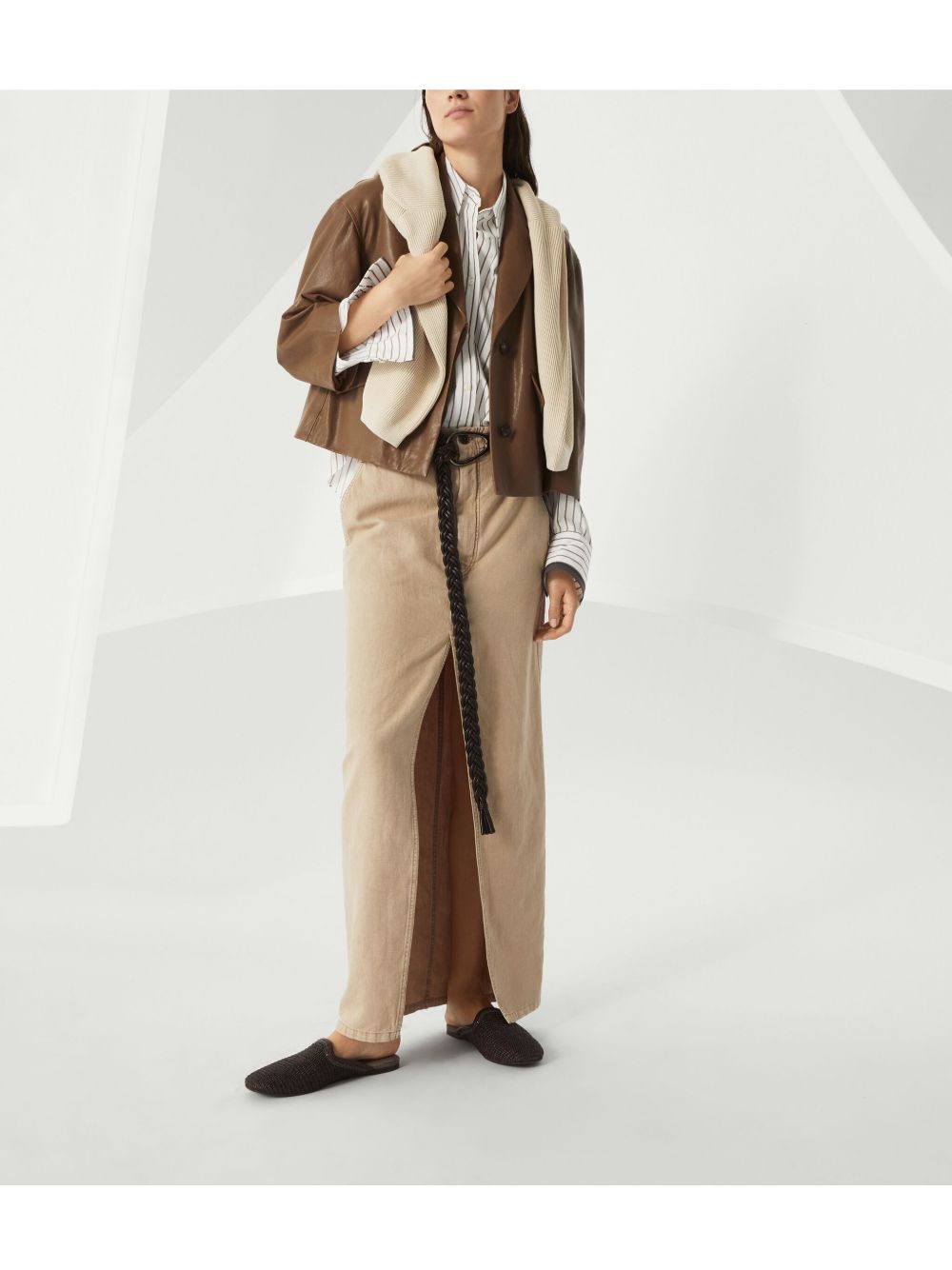 Brunello Cucinelli
Camicia con decorazione Monili
