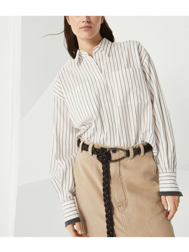 Brunello Cucinelli
Camicia con decorazione Monili