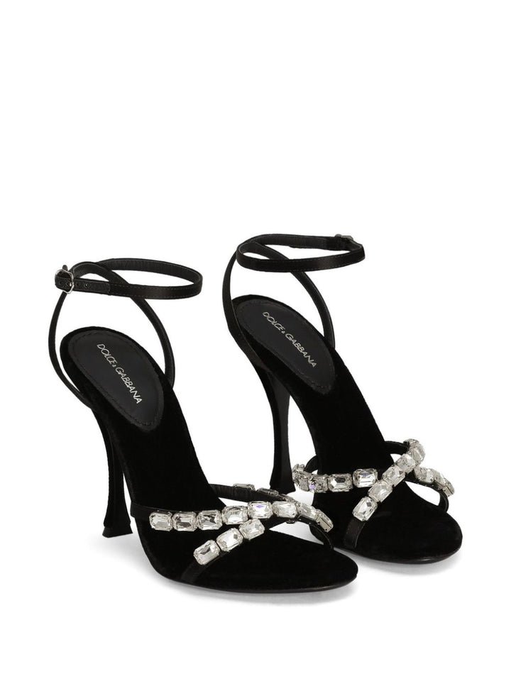 Dolce & Gabbana
Sandali con cristalli 105mm
