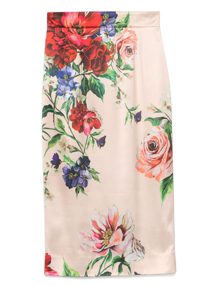 Dolce & Gabbana
Gonna midi con stampa a fiori