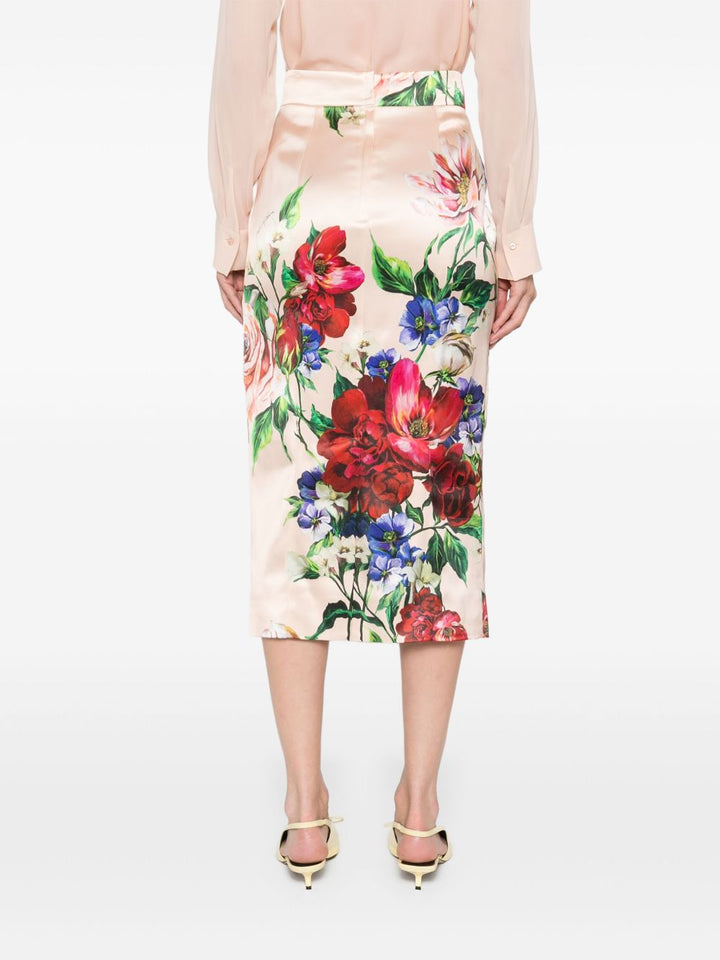 Dolce & Gabbana
Gonna midi con stampa a fiori