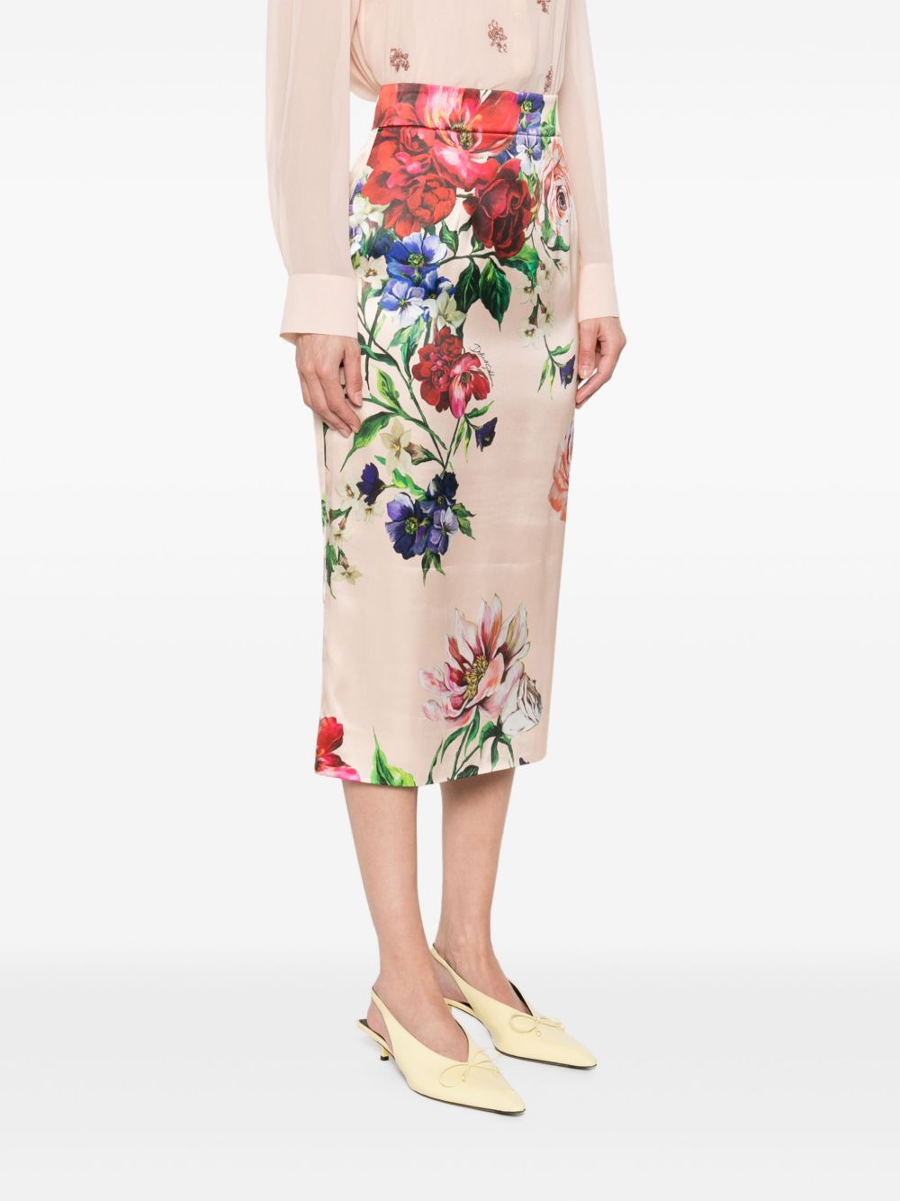 Dolce & Gabbana
Gonna midi con stampa a fiori