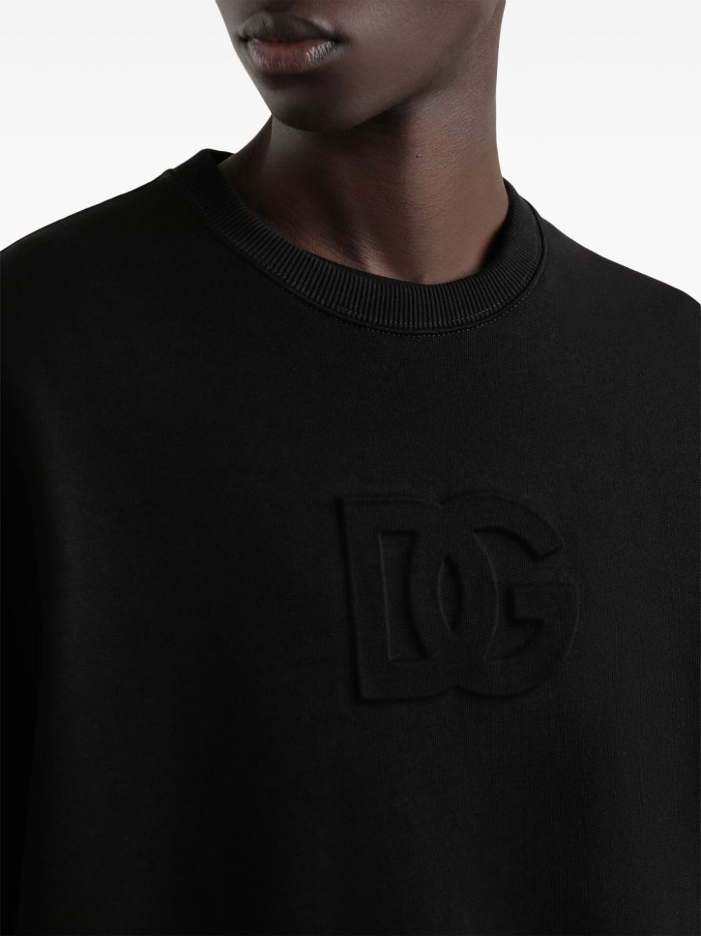 Dolce & Gabbana
Felpa con logo goffrato