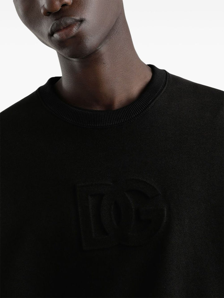 Dolce & Gabbana
Felpa con logo goffrato
