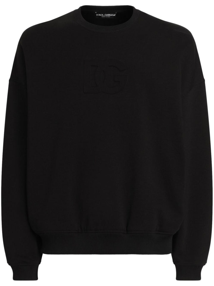 Dolce & Gabbana
Felpa con logo goffrato
