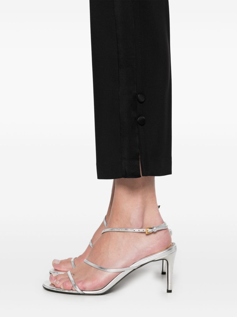 Elisabetta Franchi
Pantaloni con bordo satinato