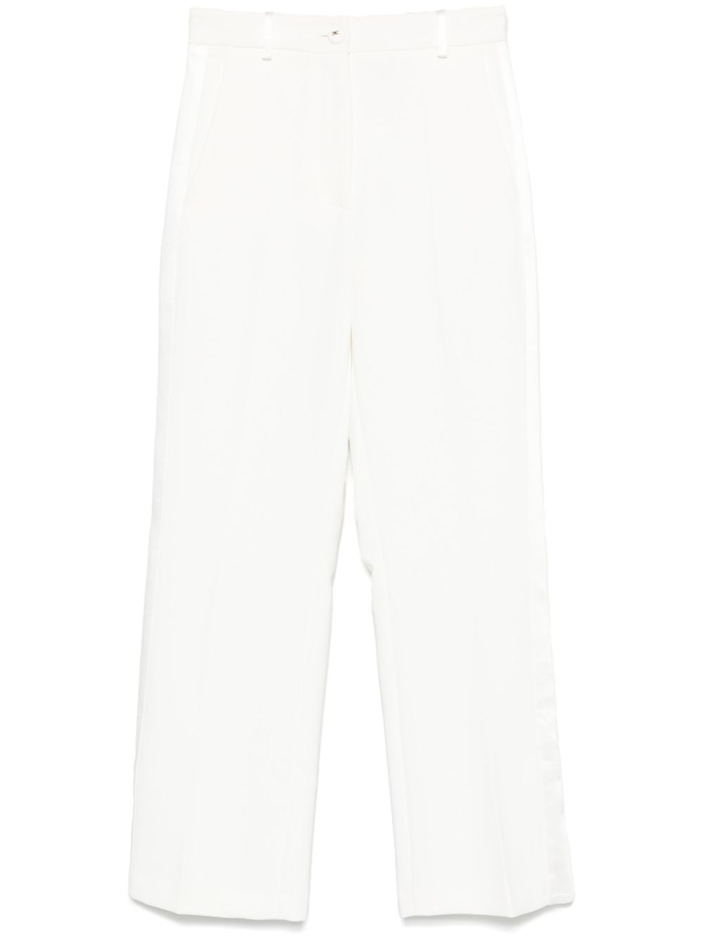 Elisabetta Franchi
pantaloni in crêpe con bande di raso