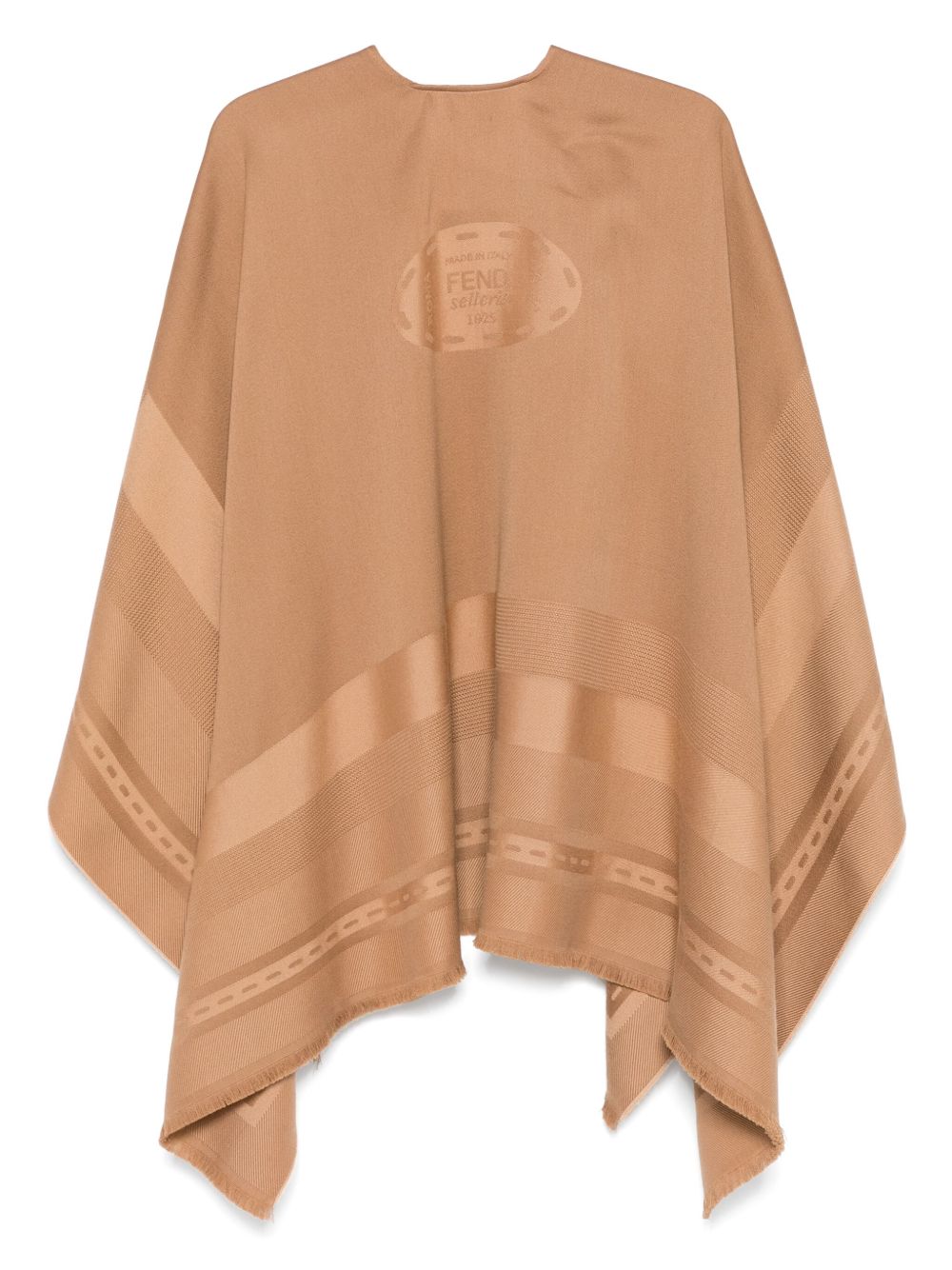 Fendi Poncho
Poncho in lana e cashmere marrone