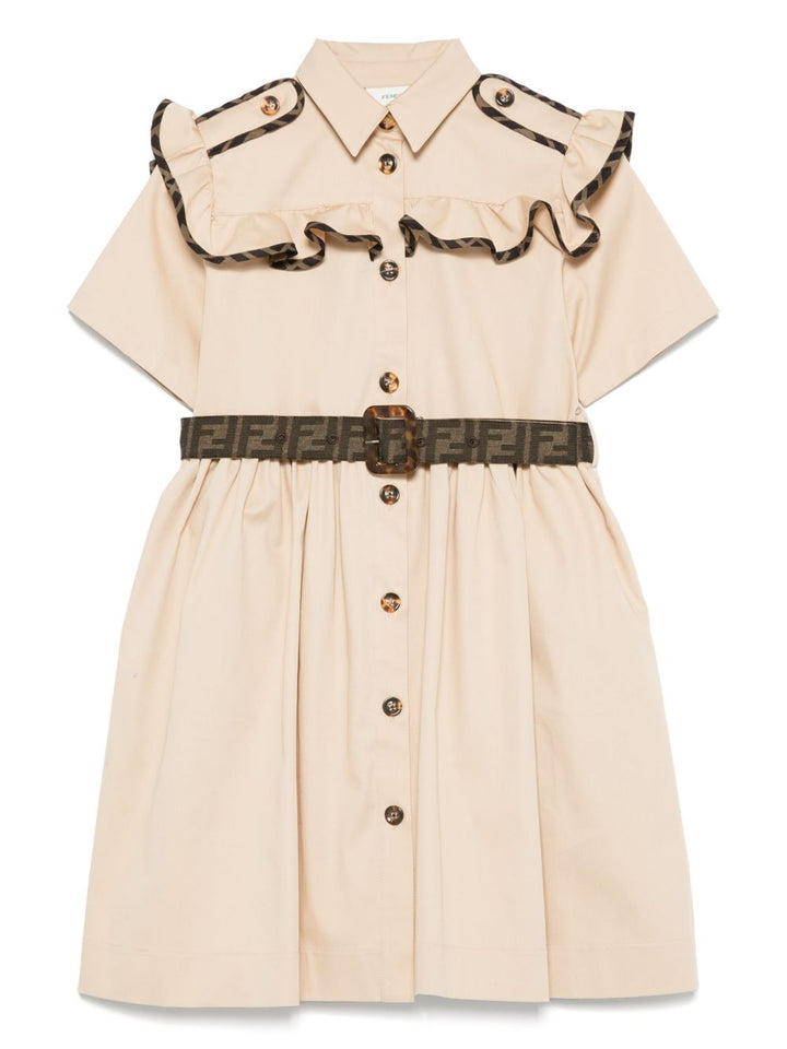 Fendi Kids
Abito in gabardine