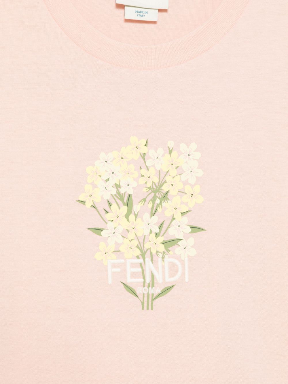 Fendi Kids
T-shirt con ricamo logo